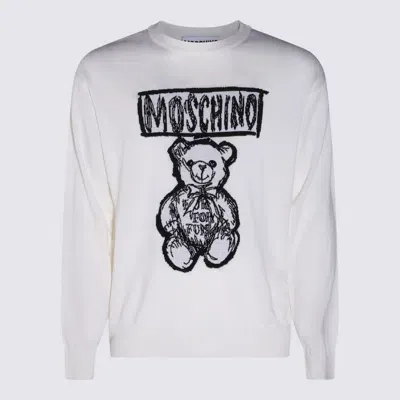 Moschino Maglie Bianco In Blanco