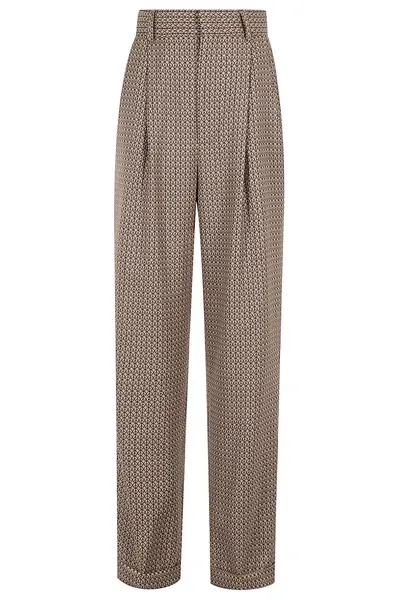 Moschino Pantalone In Brown