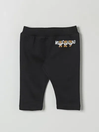 Moschino Babies' Pants  Kids Color Black In Schwarz