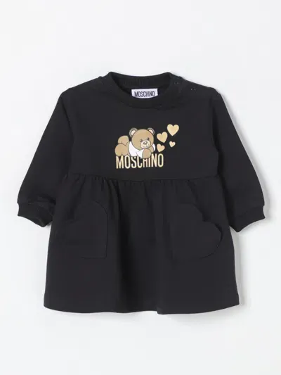 Moschino Babies' Romper  Kids Color Black In Schwarz