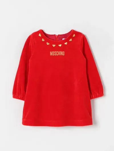 Moschino Romper  Kids Color Red In Rot