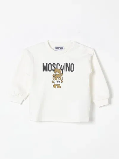 Moschino Babies' Romper  Kids Color White In Weiss