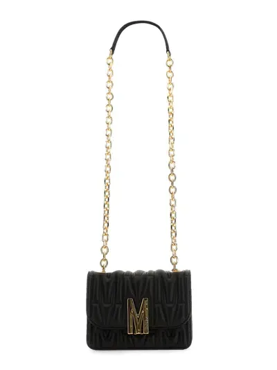 Moschino Shoulder Bag In Black