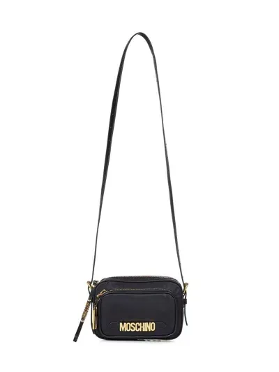 Moschino Shoulder Bag In Black