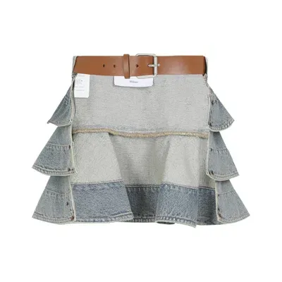 Moschino Skirt In Grey