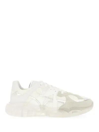 Moschino White Teddy Sneakers