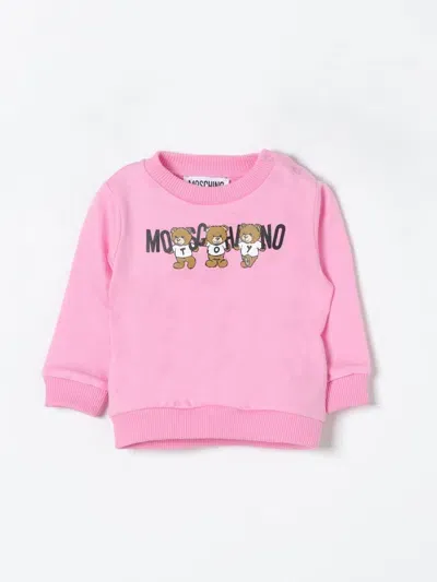 Moschino Babies' Sweater  Kids Color Fuchsia