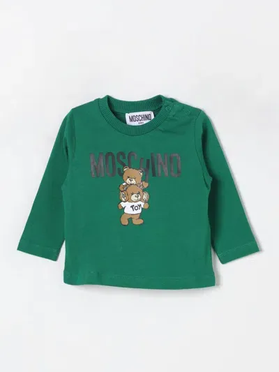 Moschino Babies' Sweater  Kids Color Green In Grün