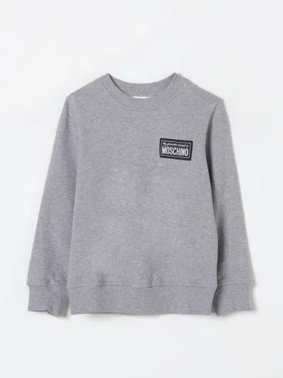 Moschino Sweater  Kids Color Grey In Grau