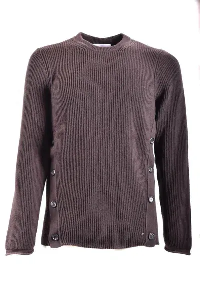 Moschino Sweaters In Brown