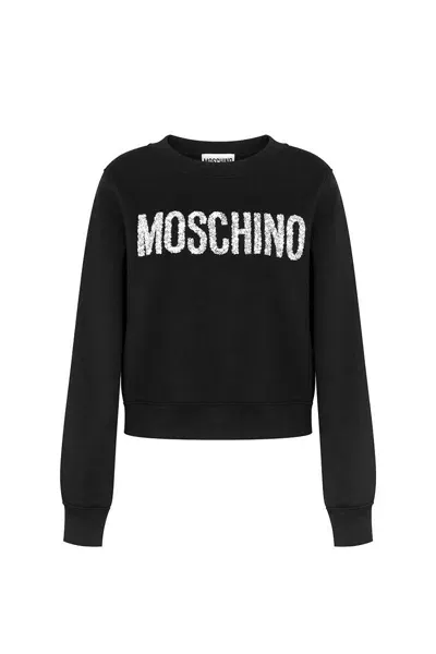 Moschino Sweatshirts In Black