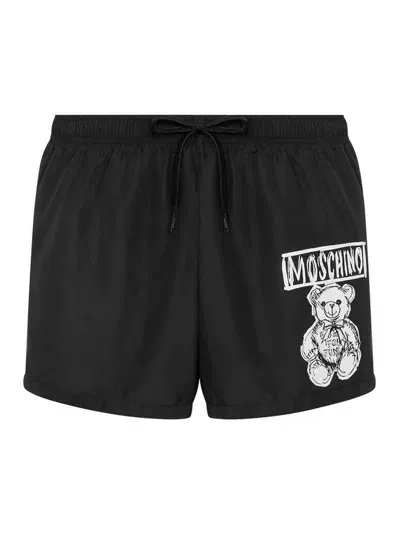 Moschino Swimming Trunks In Black