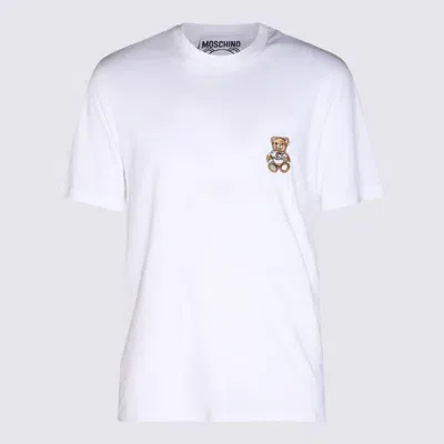 Moschino T-shirt E Polo Bianco In White