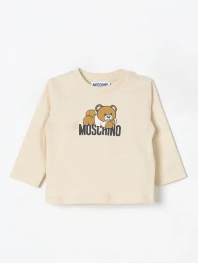 Moschino Babies' T-shirt  Kids Color Beige