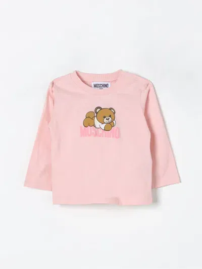 Moschino Babies' T-shirt  Kids Color Pink