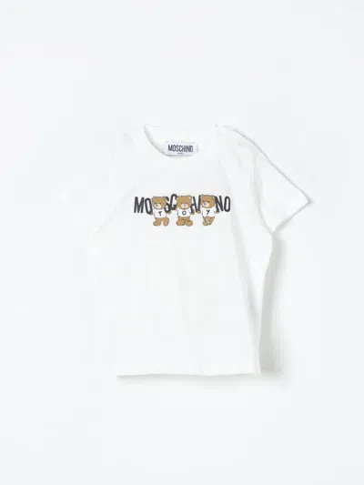 Moschino Babies' T-shirt  Kids Color White In Weiss