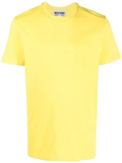 Moschino T-shirts And Polos In Yellow