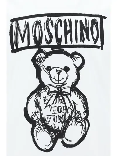 Moschino T-shirts In Multi/white