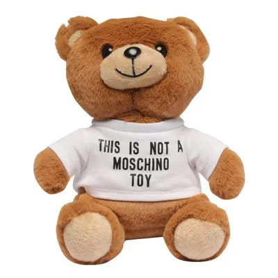 Moschino Teddy Bear Handbag In Beige