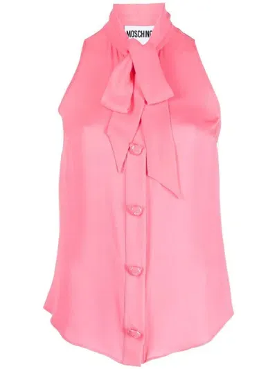 Moschino Top In Pink