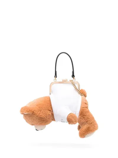 Moschino Toy Teddy Tote Bag In Multicolour