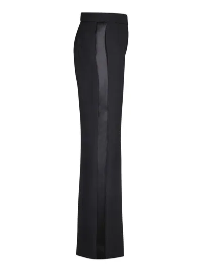 Moschino Trousers In Black