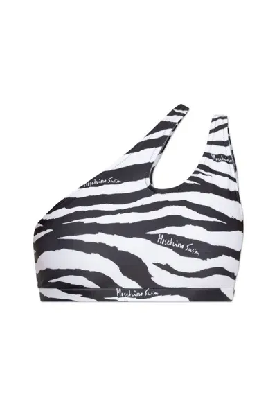 Moschino Zebra Print One In Black