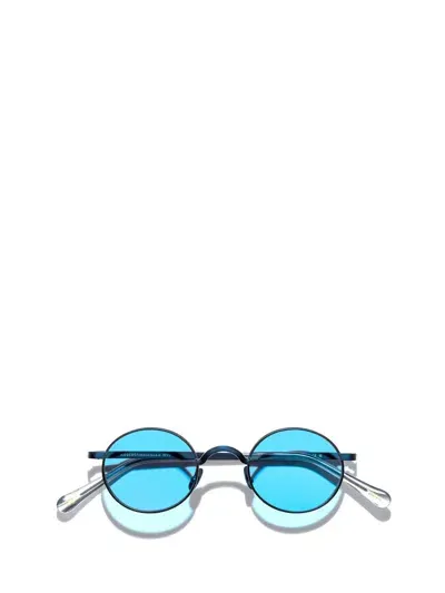 Moscot Sunglasses In Navy (celebrity Blue)