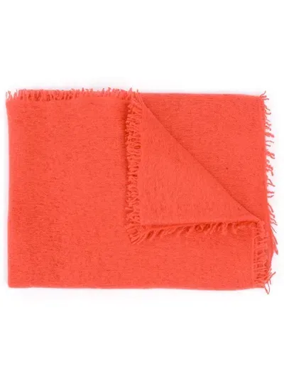 Mouleta Cashmere Scarf In Orange