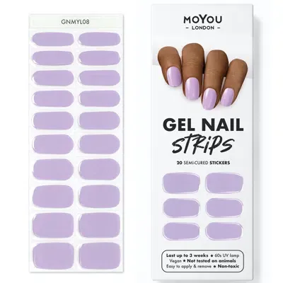 Moyou London Moyou Gel Nail Strip - Bath Bomb