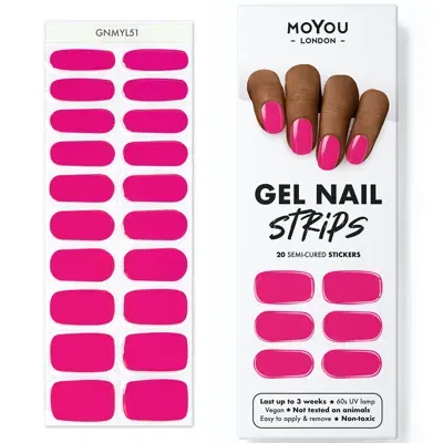 Moyou London Moyou Gel Nail Strip - Cosmo