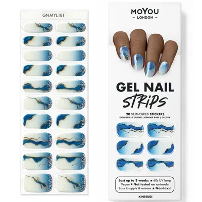 Moyou London Moyou Gel Nail Strip - Kintsugi