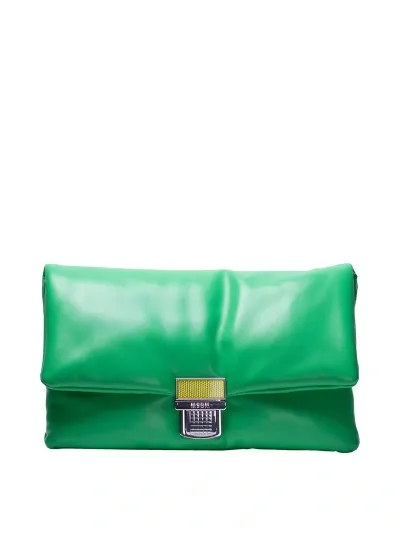 Msgm Bolsa Bandolera - Verde In Green