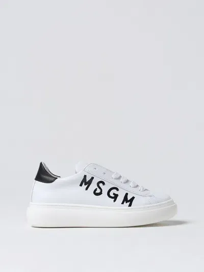 Msgm Sneakers  Kids Kids Color White In Weiss