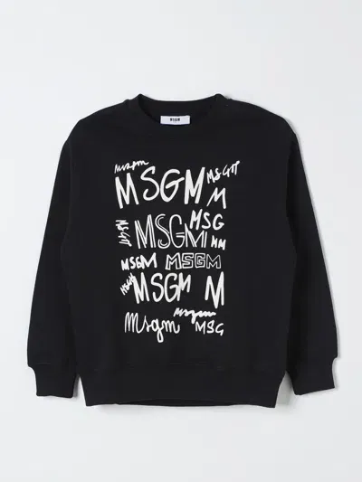 Msgm Sweater  Kids Kids Color Black In Schwarz