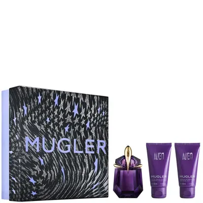 Mugler Alien Eau De Parfum 30ml Gift Set In Purple