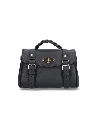 Mulberry Alexa Mini Bag In Black  