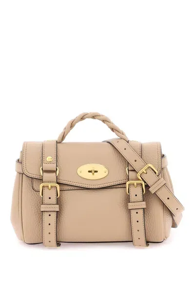 Mulberry Alexa Mini Bag In Maple (beige)