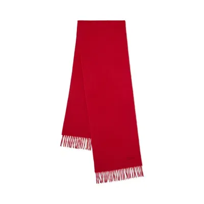 Mulberry Cashmere Scarf In Red