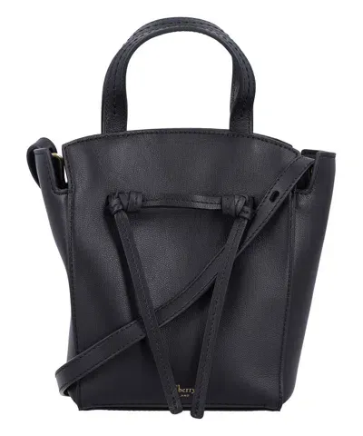 Mulberry Clovelly Mini Tote In Black