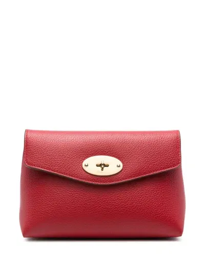 Mulberry Darley Make Up Bag In Red