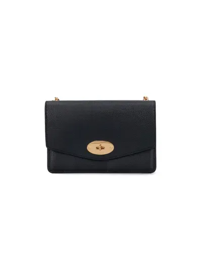 Mulberry Darley Small Shoulder Bag In Black  