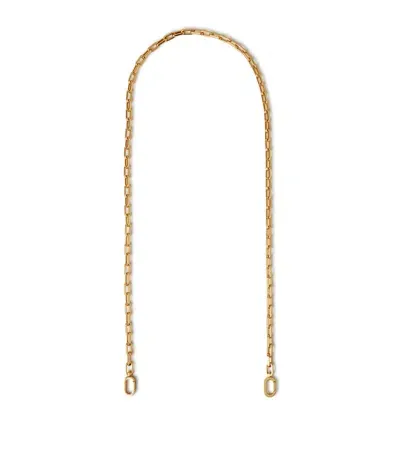 Mulberry Gold-tone Softie Chain Strap In Metallic