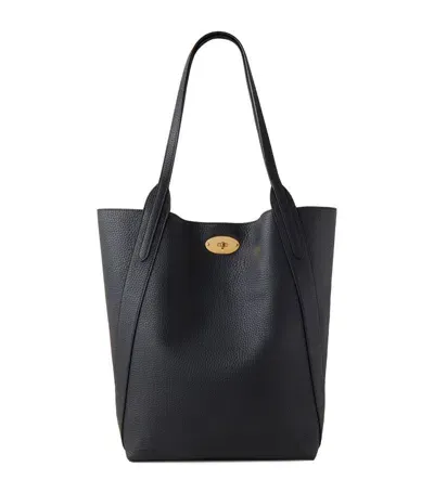 Mulberry Leather North South Bayswater Tote Bag In Black