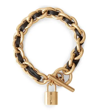 Mulberry Lily Chain Bracelet In Gold