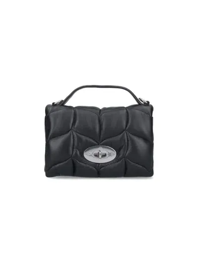 Mulberry Mini Crossbody Bag Softie In Black