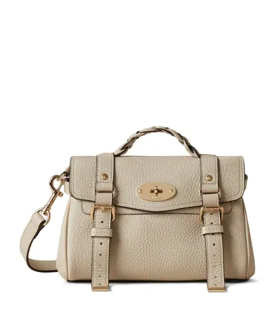 Mulberry Mini Leather Alexa Cross-body Bag In White