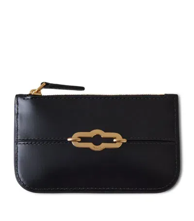 Mulberry Pimlico Leather Zip Pouch In Black