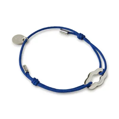 Mulberry Pimlico Cord Bracelet In Blue