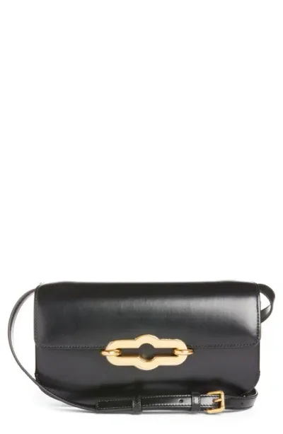 Mulberry Leather East-west Pimlico Shoulder Bag In Black